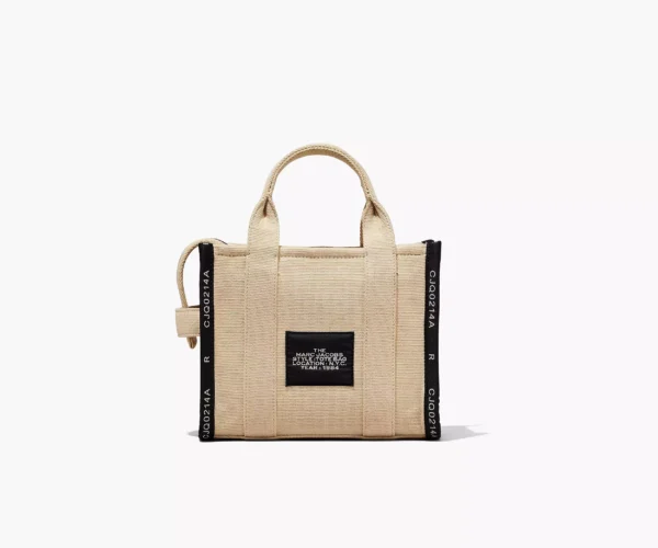 The Marc Jacobs Small Tote Bag Jacquard Warm Sand