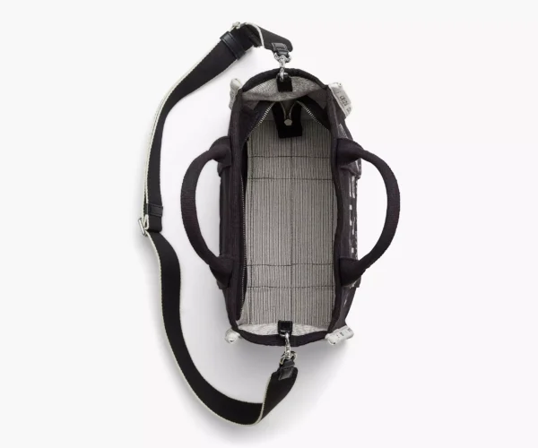 The Marc Jacobs Medium Tote Bag Jacquard Black