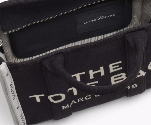 The Marc Jacobs Medium Tote Bag Jacquard Black