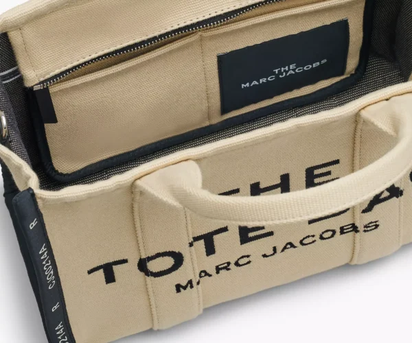 The Marc Jacobs Medium Tote Bag Jacquard Warm Sand
