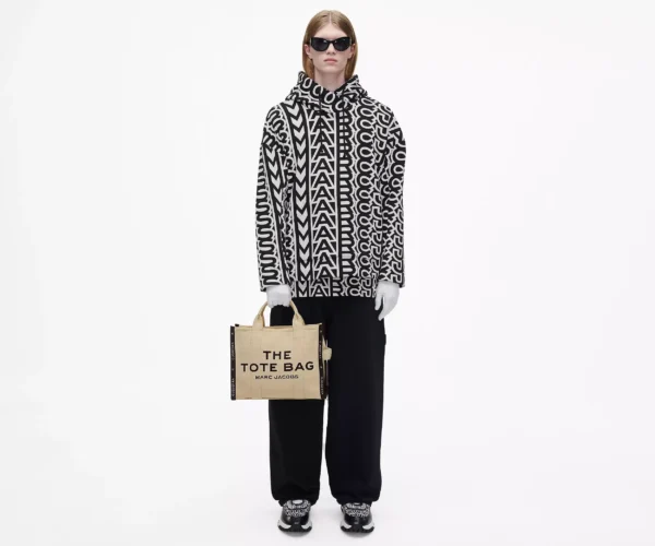The Marc Jacobs Medium Tote Bag Jacquard Warm Sand