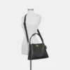 Coach Willow Shoulder Bag Leather Black