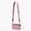 The Marc Jacobs Snapshot Cross-Body Bag Colorblock Rose/ Goldenrod/ Vanilla