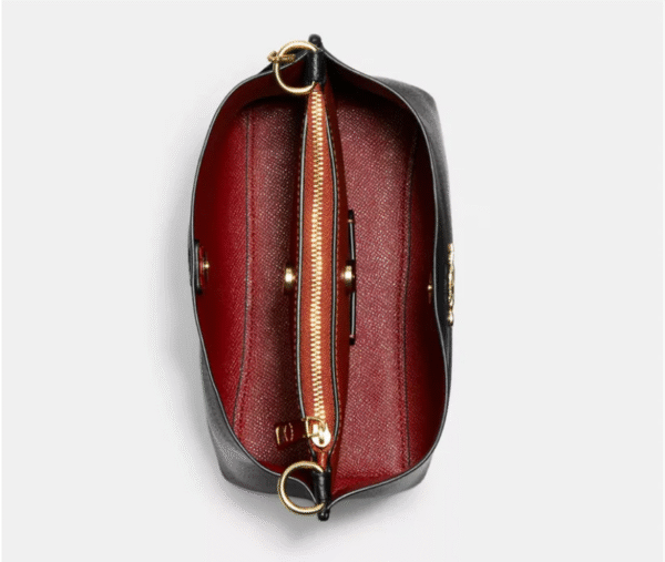 Coach Mollie Bucket Bag 22 Leather Black