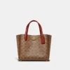 Coach Willow Tote Bag 24 In Signature Canvas