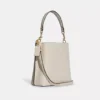 Coach Mollie Bucket Bag 22 Leather White
