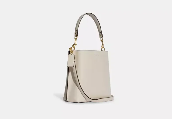 Coach Mollie Bucket Bag 22 Leather White