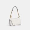 Coach Teri Shoulder Bag In Signature Canvas Chalk Glacierwhite