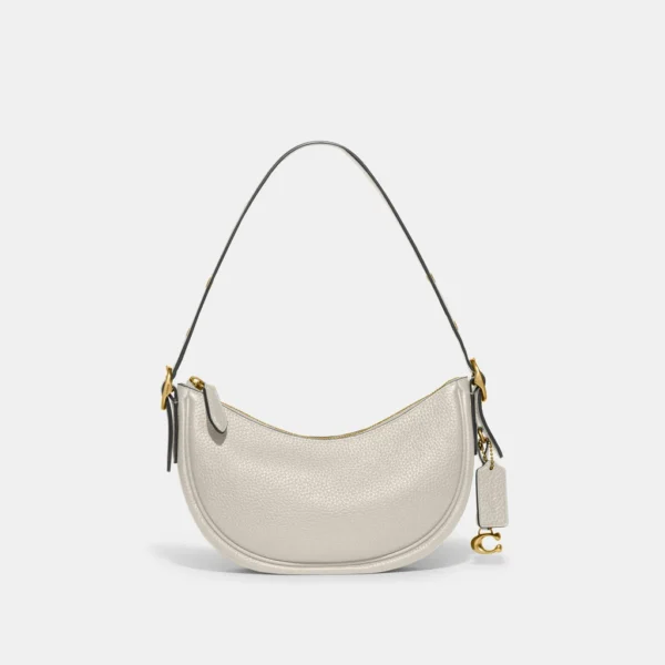 Coach Luna Shoulder Bag Leather White