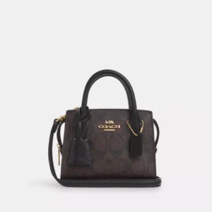 Coach Andrea Mini Carryall In Signature Canvas