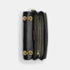 Coach Tabby Shoulder Bag 26 With Quilting Black Gold