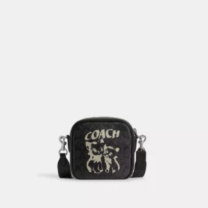 Coach Camera bag signature canvas