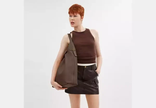 Coach Brooklyn Shoulder Bag 39 Dark Stone