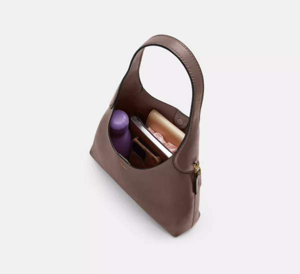 Coach Brooklyn Shoulder Bag 28 Dark Stone