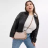 Coach Teri Shoulder Bag In Signature Canvas Sand Taupe