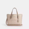 Coach Mollie Tote Bag 25 In Signature Canvas Sand Taupe