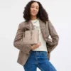 Coach Mollie Tote Bag 25 In Signature Canvas Sand Taupe