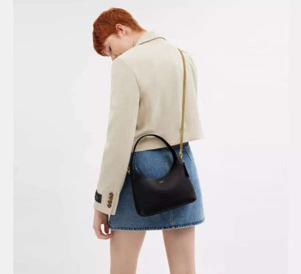 Coach Brooklyn Shoulder Bag 23 Black