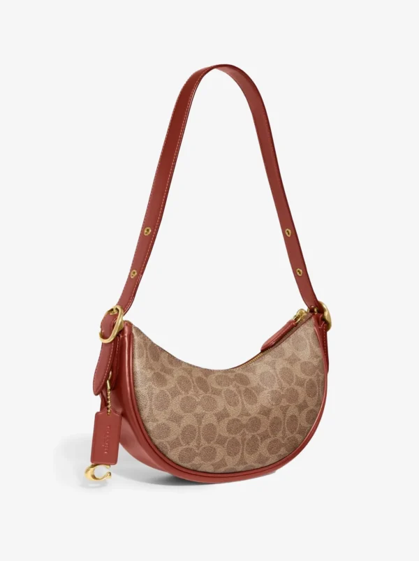 photo-1 Coach Luna Shoulder Bag In Signature Canvas