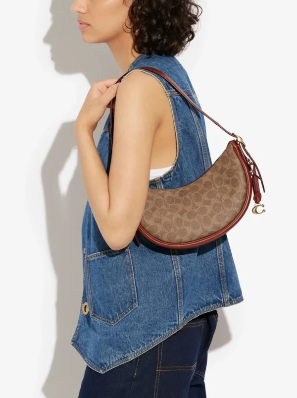 photo-3 Coach Luna Shoulder Bag In Signature Canvas