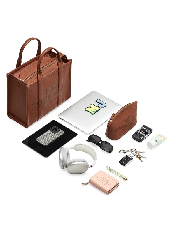 0400022768975_WHITEMULTI_A8 THE MARC JACOBS Wild Daisy CANVAS MEDIUM TOTE BAG