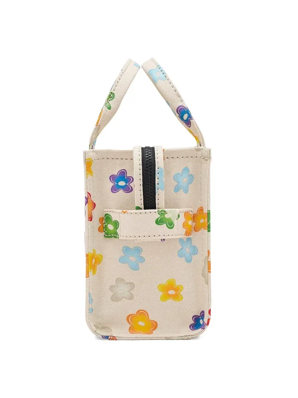 THE MARC JACOBS Wild Daisy CANVAS SMALL TOTE BAG