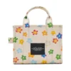 THE MARC JACOBS Wild Daisy CANVAS SMALL TOTE BAG