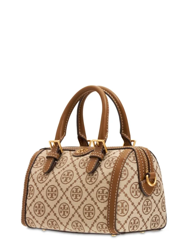 1161536c-440f-4a53-9ab1-1b7d7c5f8a4320231202012149 Tory Burch Mini T Monogram duffle bag Hazelnut