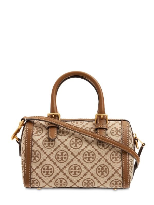 18142150-8b66-4bcf-8893-be46b17aefe620231202012149 Tory Burch Mini T Monogram duffle bag Hazelnut