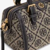 Tory Burch Mini T Monogram duffle bag Navy