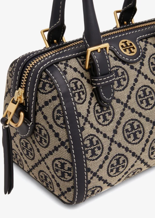 Tory Burch Mini T Monogram duffle bag Navy