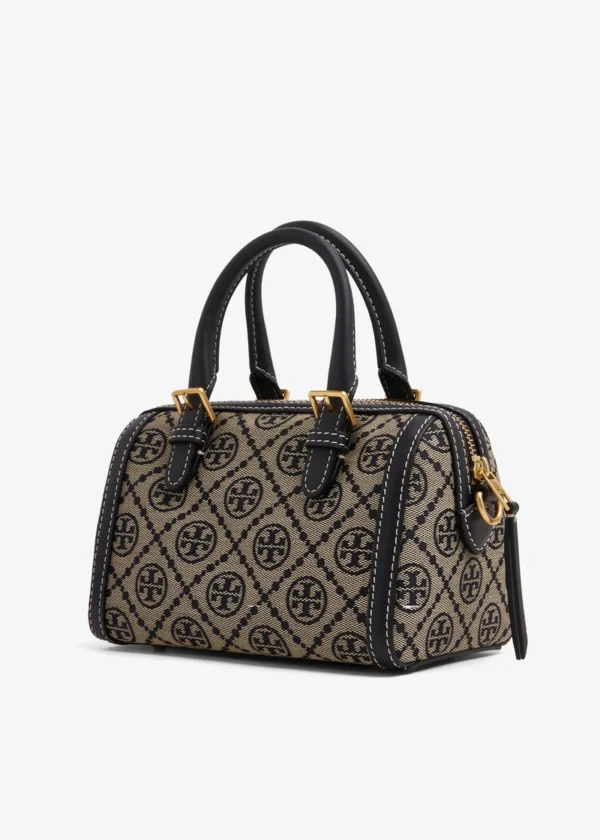 Tory Burch Mini T Monogram duffle bag Navy