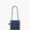 The Marc Jacobs Denim Chain Crossbody Tote Bag Dark Wash