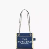 The Marc Jacobs Denim Chain Crossbody Tote Bag Dark Wash