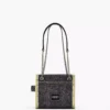 The Marc Jacobs Denim Chain Crossbody Tote Bag Black Wash