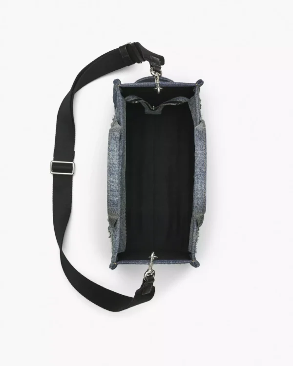 The Marc Jacobs Rip And Repair Denim Medium Tote Bag