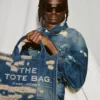The Marc Jacobs Rip And Repair Denim Medium Tote Bag