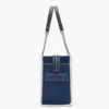THE MARC JACOBS DENIM CHAIN MEDIUM TOTE BAG Dark Wash