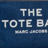 THE MARC JACOBS DENIM CHAIN SMALL TOTE BAG Dark Wash