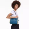 THE MARC JACOBS DENIM CHAIN SMALL TOTE BAG Light Wash