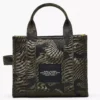 THE MARC JACOBS CAMO JACQUARD SMALL TOTE BAG Green
