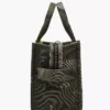 THE MARC JACOBS CAMO JACQUARD SMALL TOTE BAG Green
