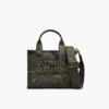 THE MARC JACOBS CAMO JACQUARD SMALL TOTE BAG Green