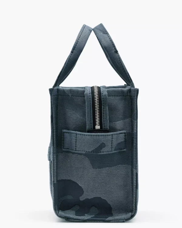 THE MARC JACOBS CAMO JACQUARD SMALL TOTE BAG Blue
