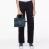 THE MARC JACOBS CAMO JACQUARD SMALL TOTE BAG Blue