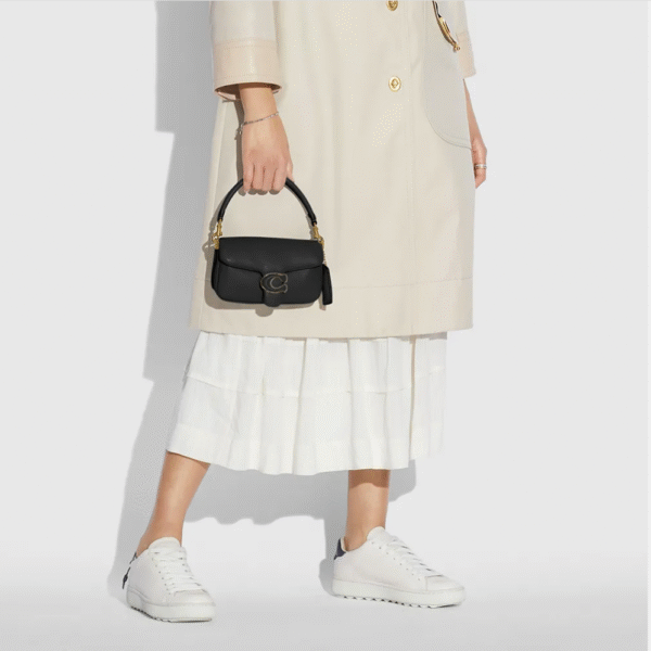 COACH Pillow Tabby 18 Shoulder Bag Black