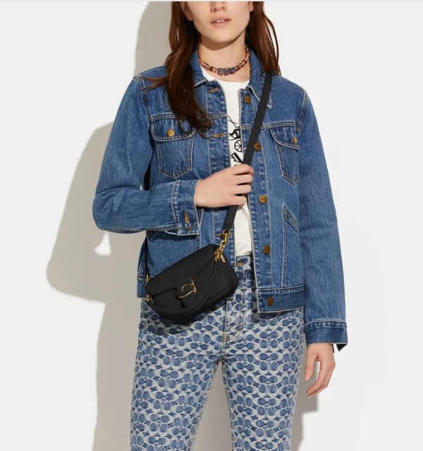 COACH Pillow Tabby 18 Shoulder Bag Black