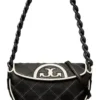 b2d6c19b-a2c4-4ecf-aed1-8a8ee01e5cac.jpeg Tory Burch MINI FLEMING SOFT CRESCENT BAG Black white stripe