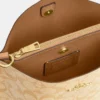 Coach Mollie Bucket Bag 22 In Signature Canvas Light Khaki Light Saddle