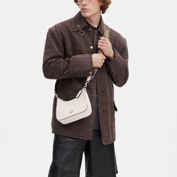Coach Hobo Crossbody With Signature Canvas Chalk
